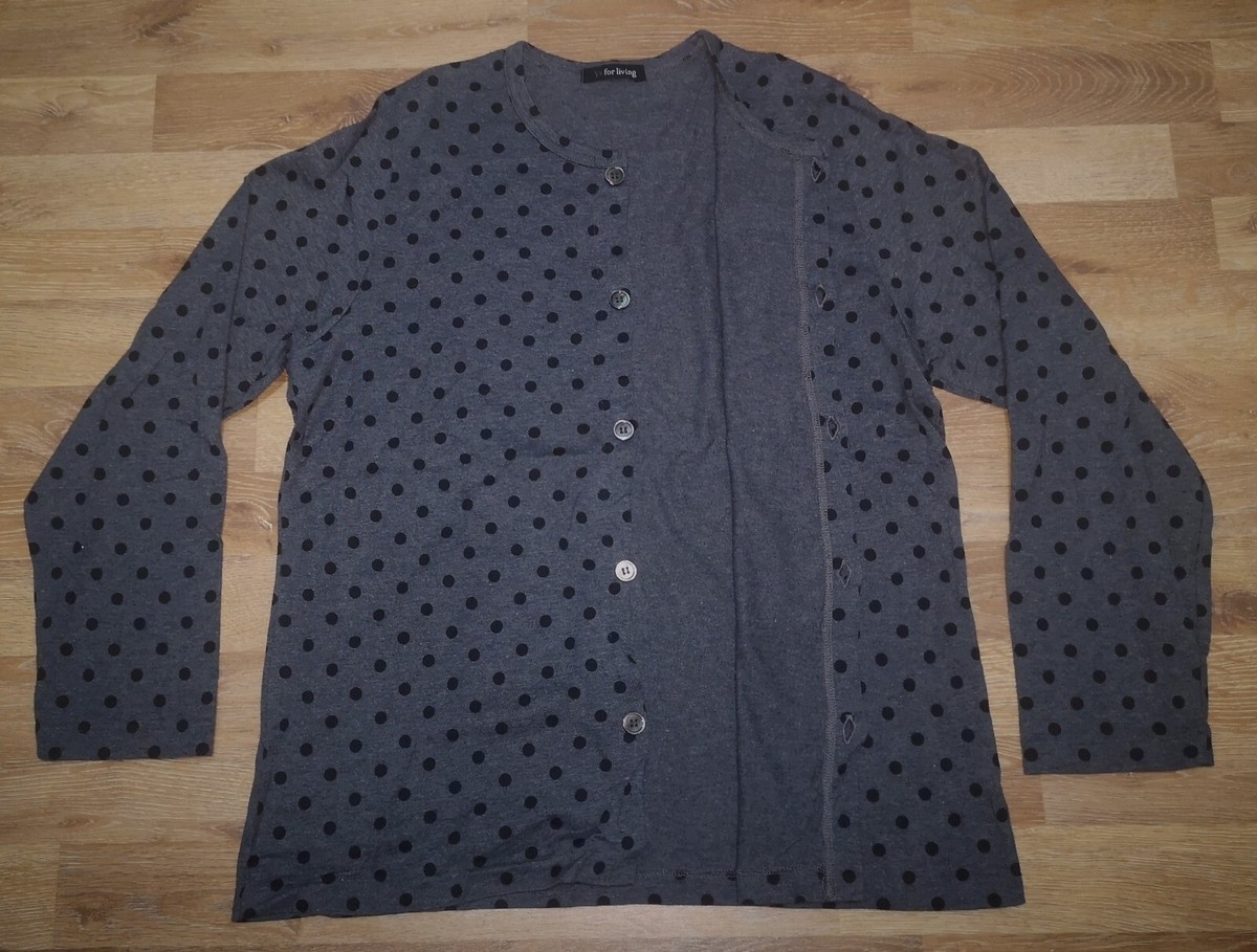 トップス 2016AW archive Y's dots knit cardigan s-l1200.jpg