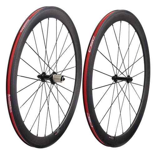 Road Bike Carbon Wheels 38-88mm Rim BrakeTrack Fixed Gear Bicycle Wheelset 700C - Picture 9 of 17