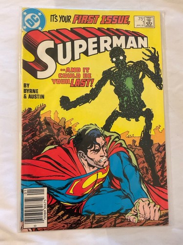 Superman #1 1987 DC Comics John Byrne