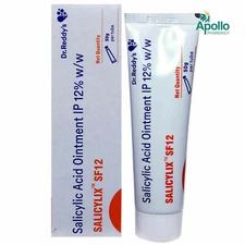 Salicylic Acid SF 12 Ointment 50gm for helps to rid the skin of dead skin cells