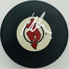 MARTIN BRODEUR SIGNED TEAM CANADA HOCKEY PUCK NEW JERSEY DEVILS BECKETT BAS J18
