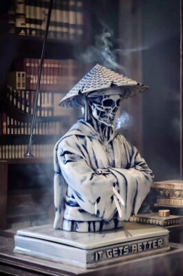 NEIGHBORHOOD NBHD Monk Warrior Samurai Hell Chamber Ceramic