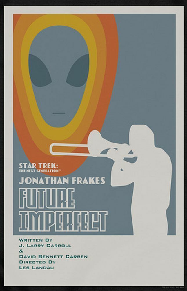 Star Trek TNG "Ep. 408 Future Imerfect"Hoodie,Sweatshirt or Long Sleeve T-Shirt image 2