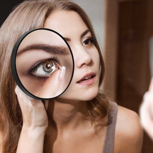 With Two Suction Cups 10/20/30x Magnifying Mirror Cosmetics Mirror Woman - Picture 5 of 12