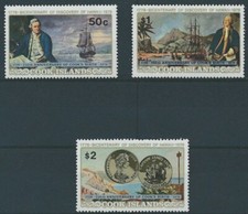 Cook Islands 1978 - 250th Anniversary Birth of James Cook - Set of 3 - MNH