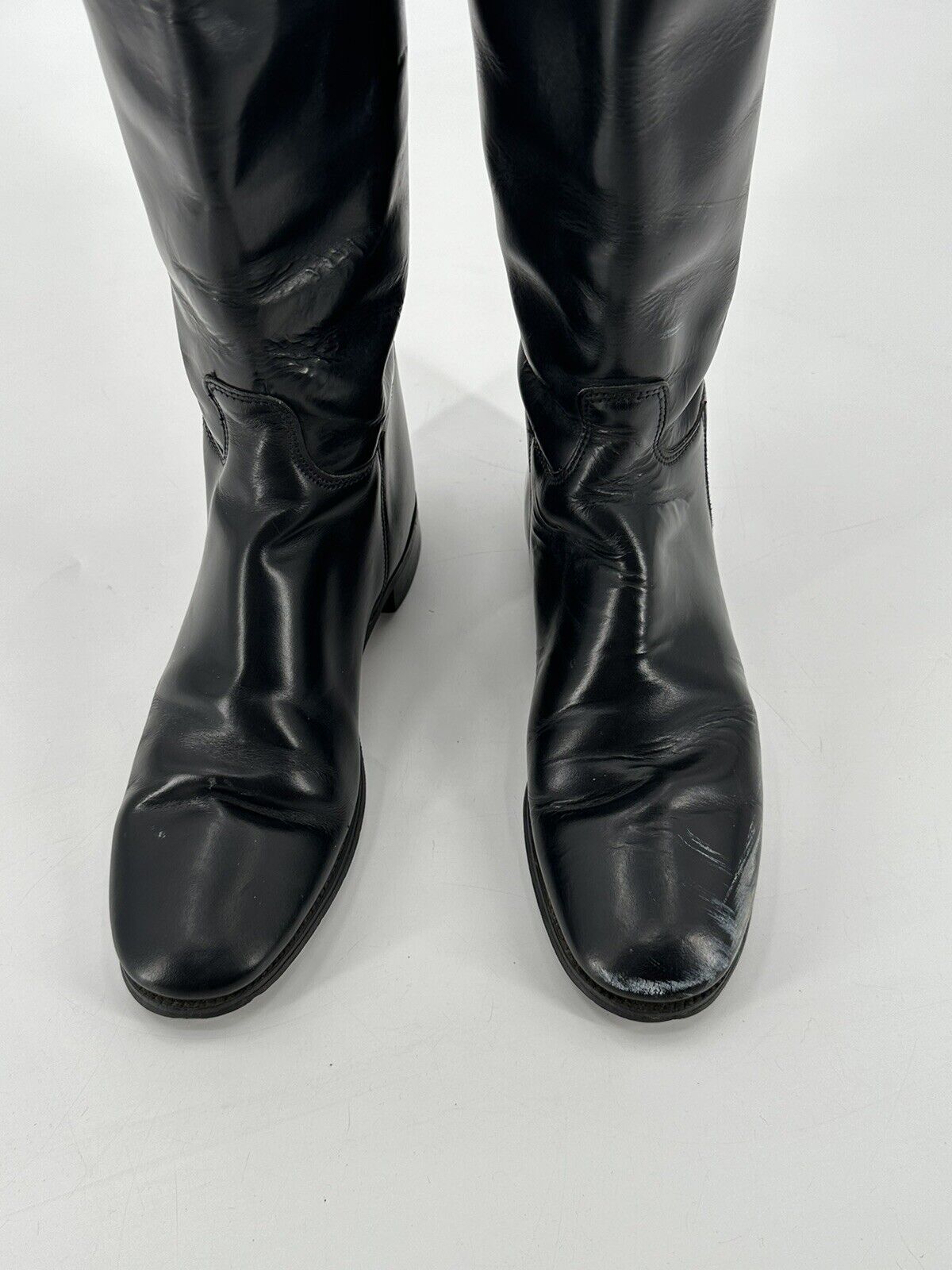 Marlborough Women's UK 6 / US 8 Black Leather Eng… - image 3