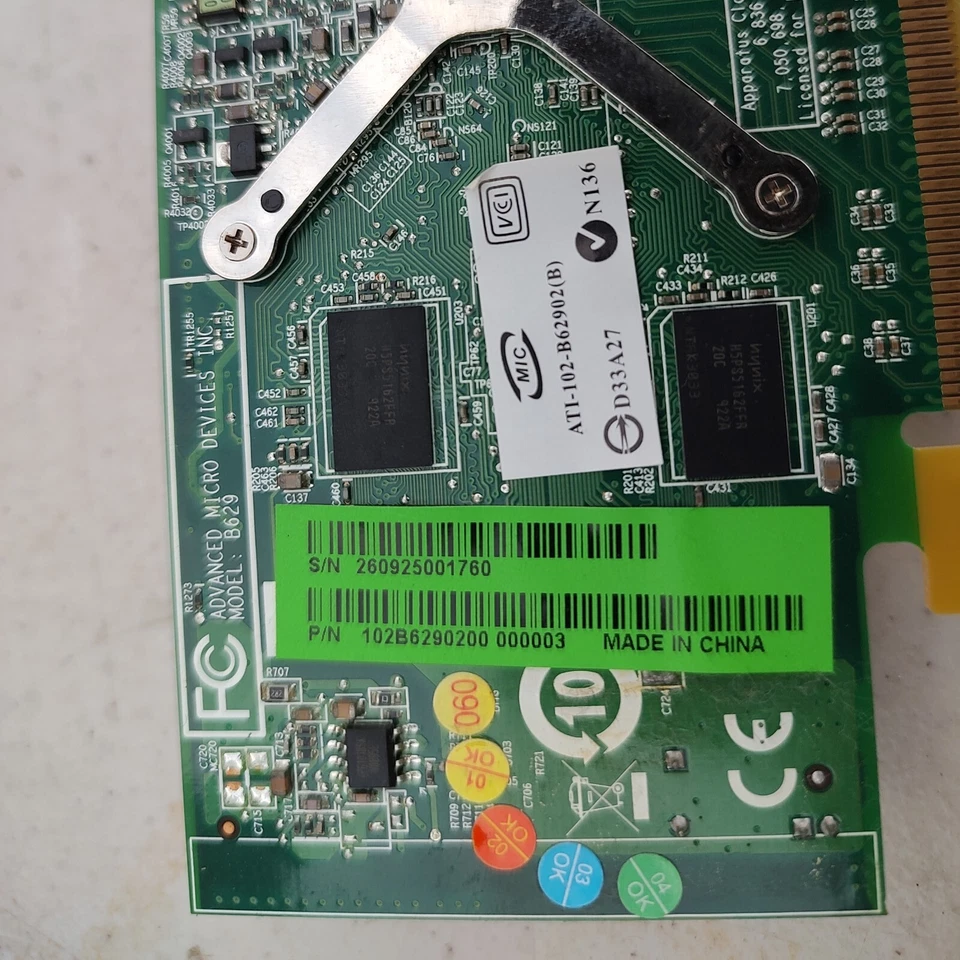 ASUS RADEON HD 3450 256MB VIDEO CARD EAH3450/DI/256M/A DVI VGA HDMI PCI-E  B5-3 - Image 4 of 4