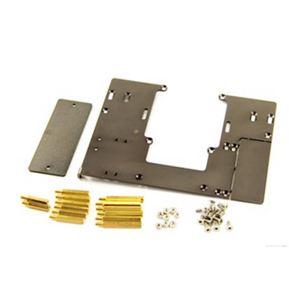 Radio Tray Cab Floor Board Kit Upgrade Spare Parts Fit for Tamiya 1/14 RC Car - Image 4 of 4