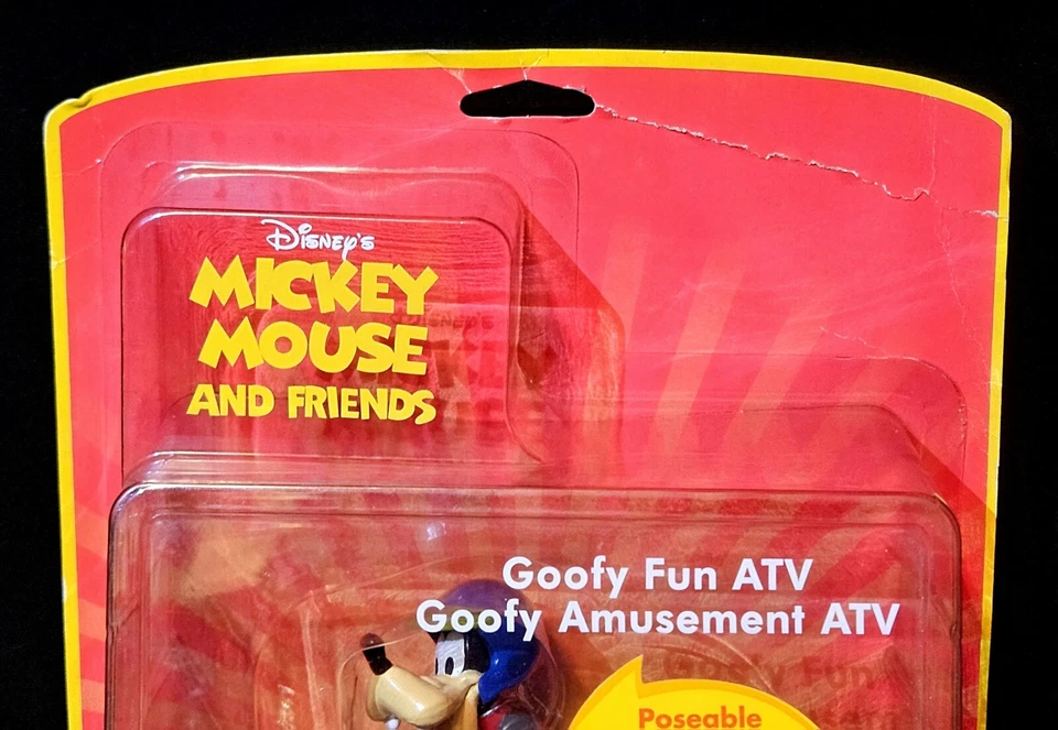 Goofy Fun 全地形车可动人偶可姿势米老鼠和朋友迪士尼商店 — 第 3/4 张图片