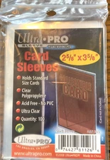 Ultra Pro Sleeves 2 5/8 x 3 5/8 - Pack of 5