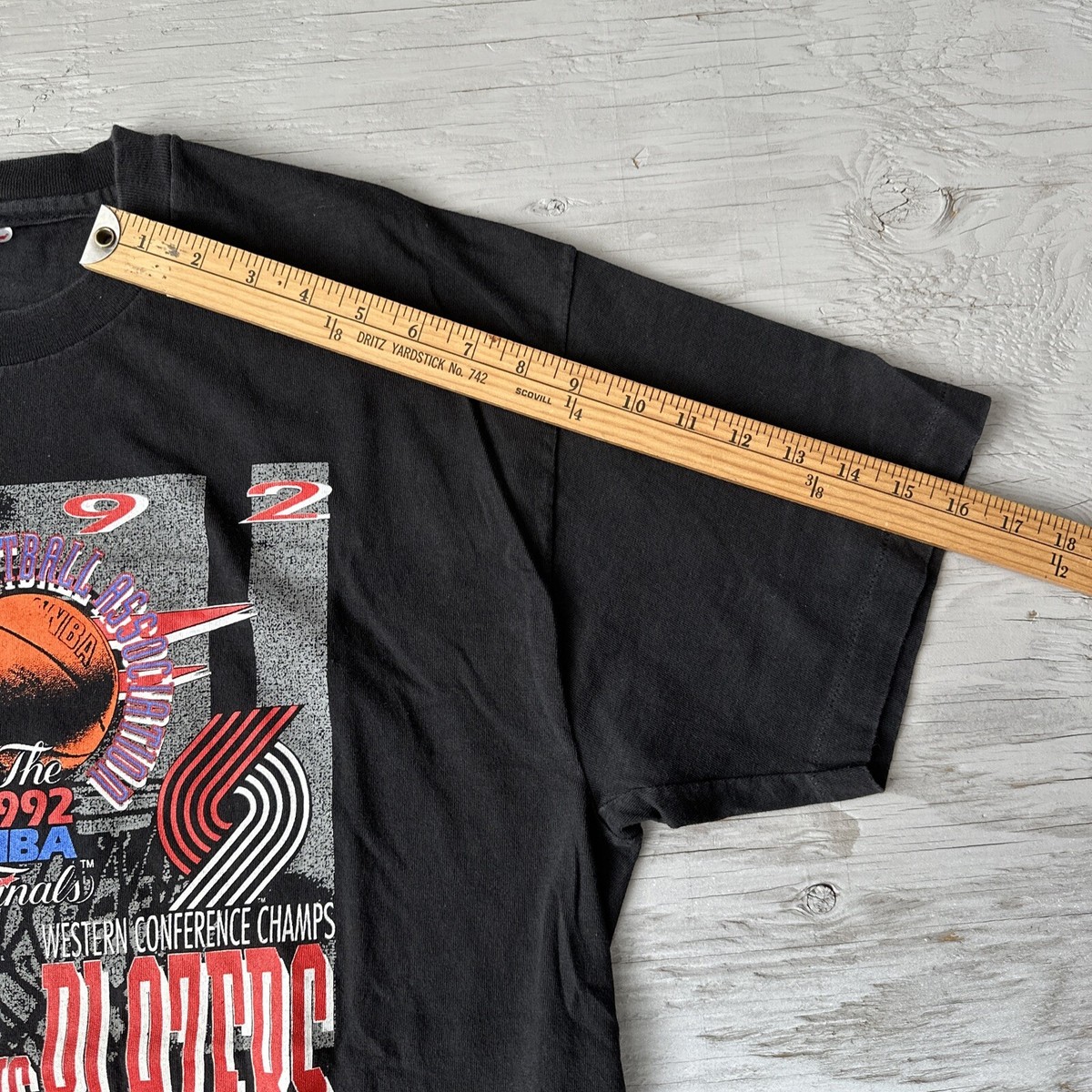 Vintage 1992 Chicago Bulls Vs Portland Trail Blazers NBA