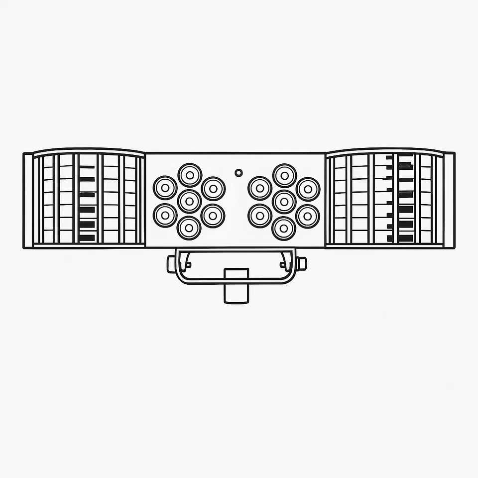 CFX Partyvibe 4 - Dual Derby and Colour Wash effect with stand - Image 4 of 4