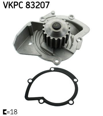 NEU - SKF VKPC83207 Wasserpumpe FüR CitroËN DS Passend FüR Fiat Ford Peugeot-image