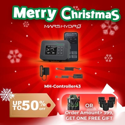 2025 New Mars Hydro iControl Smart Environmental Grow Room Controller w/WiFi App