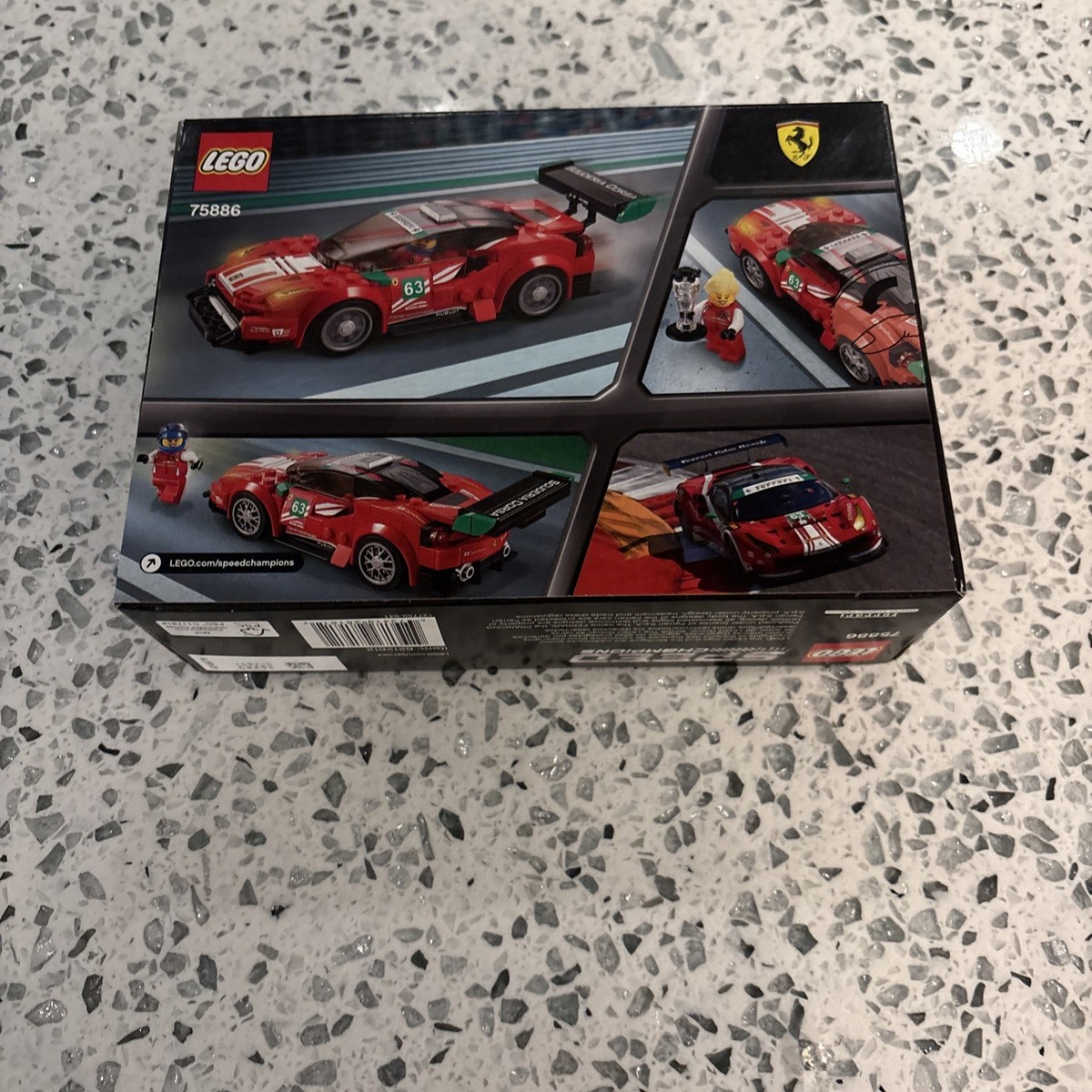 LEGO Speed Champions 75886 Ferrari 488 GT3 Scuderia Corsa New