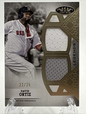 2024 Topps Tier One David Ortiz Legend Dual Relic #’d/25 Red Sox!!!