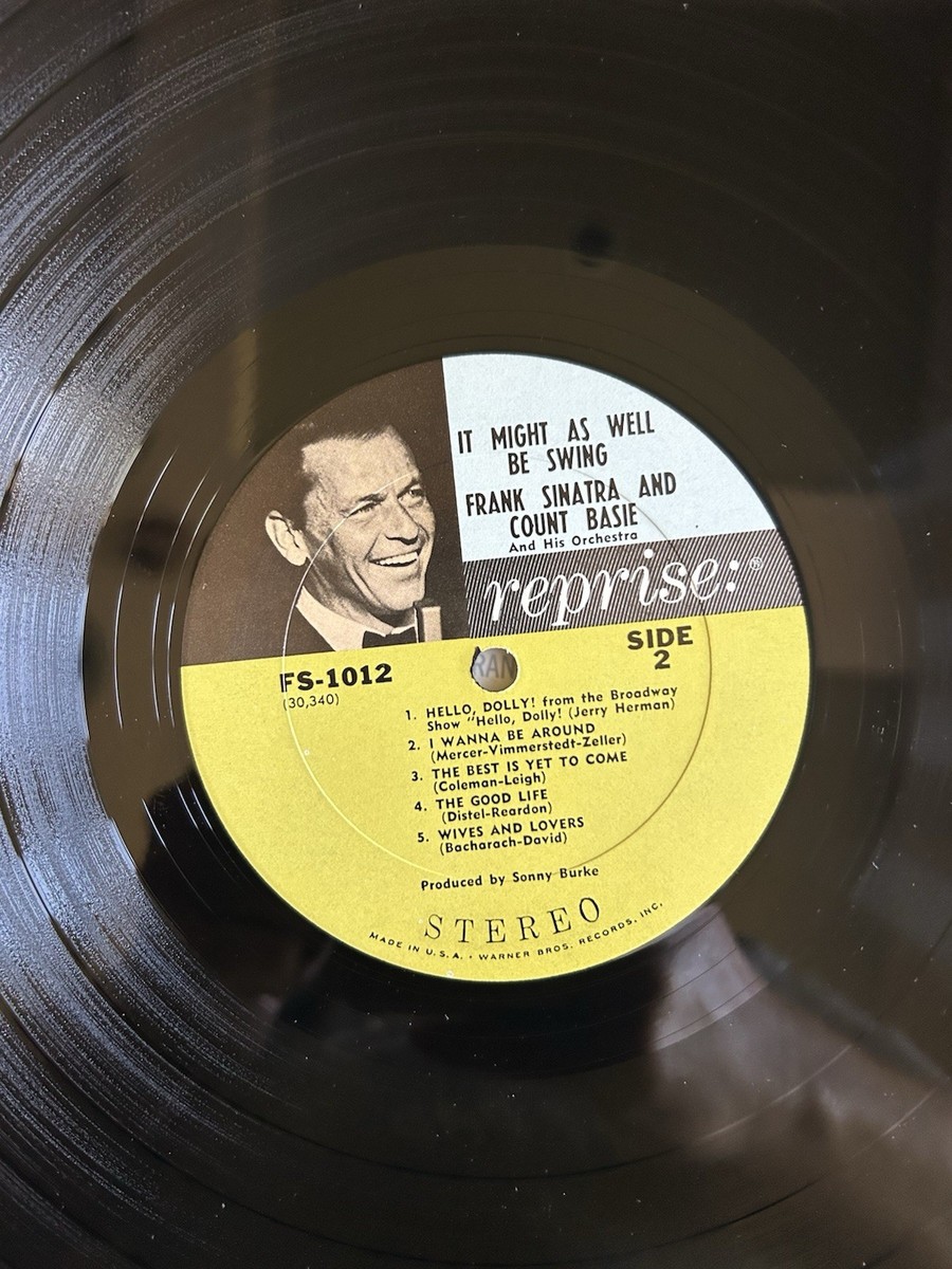 FRANK SINATRA & COUNT BASIE It Might As Well Be Swing LP 1964 1ST