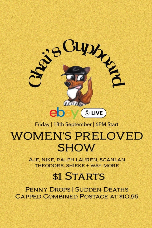 WOMEN'S PRELOVED CLOTHES | $1 Starts | Spend Friday Night W/ Chai