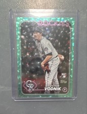 2024 Topps Series 2 - Victor Vodnik #607 Aqua Foil /399 (RC)