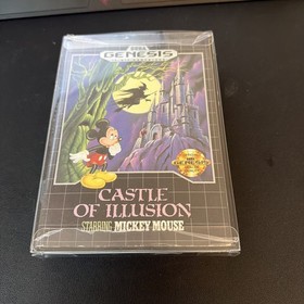 Castle of Illusion Starring Mickey Mouse (Sega Genesis, 1990) Cib Complete