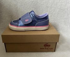 See Kai Run Shoes Toni Toddler Girls Sz 7 Sneakers Purple Metallic