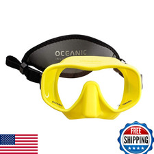 Oceanic Shadow Low Volume Dive Mask - Wide View, Silicone Skirt, Durable