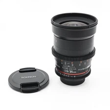 Rokinon 35mm T1.5 AS UMC II CINE Lens Nikon F mount #004