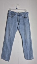 Vintage Levi's Original 501 Straight Leg Button Fly Jeans Men's Size 32x30