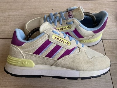 Adidas Treziod Damen creme fuchsia (uk4) sehr guter Zustand