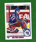 1990 91  Upper Deck Mike Richter RC #32