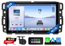 For Chevy GMC Buick GMX6S CarPlay Android 13 6+64G 8Core 8" Car Stereo Radio GPS