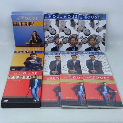 DR. HOUSE  Serie Staffel 1-3   Staffel 1 2 3  in 3x Box auf  DVD über 48 Stunden