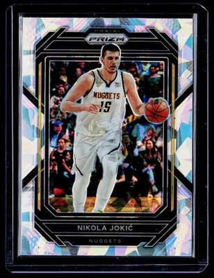 2022-23 Panini Prizm #39 Nikola Jokic Prizms Ice - Image 1 of 2