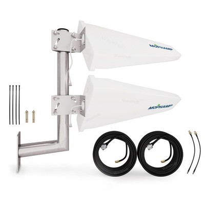 4G 5G Outdoor Antenne LTE MIMO 2x2 Richtantenne mit 15dBi hoher Verstärkung SMA