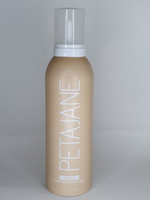 Peta Jane Light Tanning Mousse 7oz - Sunless Self-Tanner for a Natural, 