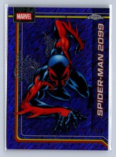 2026 Topps Chrome Marvel Spider-Man 2099 Purple Shimmer Refractor /75 #164