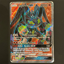 Pokemon TCG Zygarde GX 123/131 SM Forbidden Light Ultra Rare Full Art Holo ENG on eBay