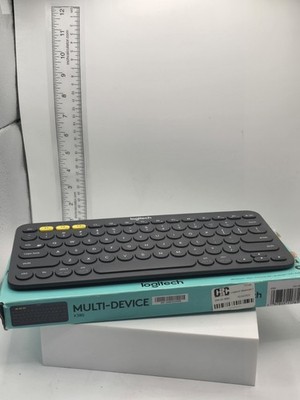Logitech K380 Multi-Device Bluetooth Keyboard - Dark Grey - Damaged Box
