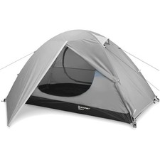 4-Season Waterproof 1-Person Tent with Dual V...