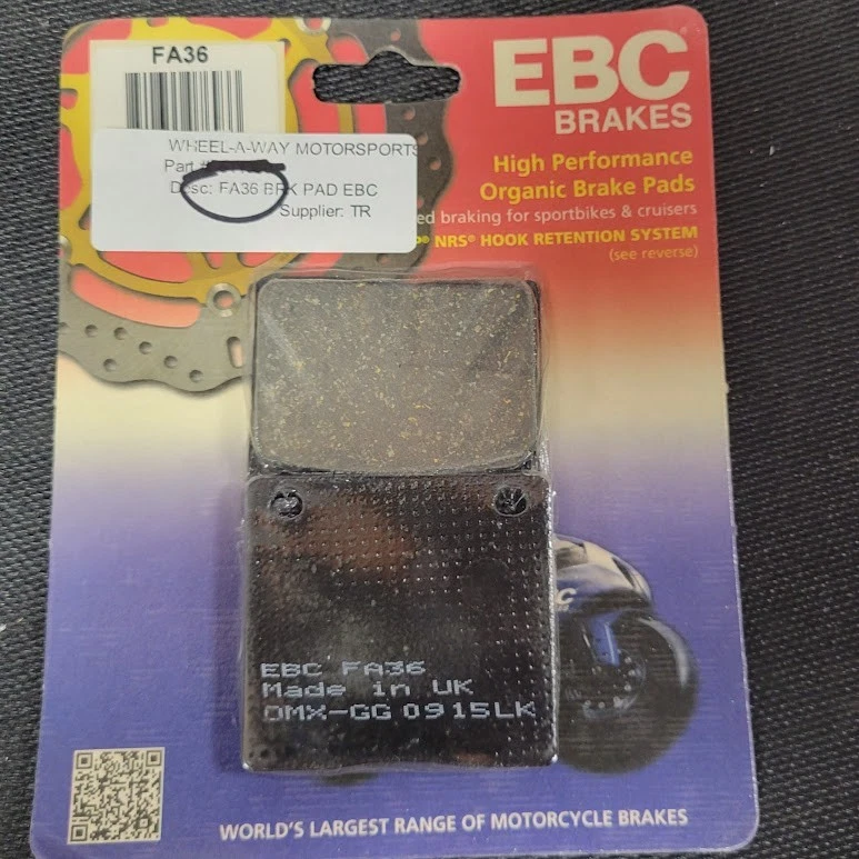 PASTILLAS FRENO TRASERO EBC KAWASAKI SUZUKI KZ 650 1000 1300 GS 550 650 700 750 850 1000 Foto 3 de 4