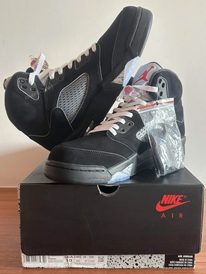 #ad #ad Air Jordan 5 Retro OG Black Metallic Reimagined HF3975 001 Men#x27;s Shoes Sneakers $237.99