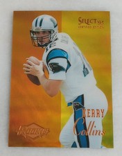 1995 SELECT CERTIFIED KERRY COLLINS MIRROR GOLD ROOKIE CARD #134 PENN STATE