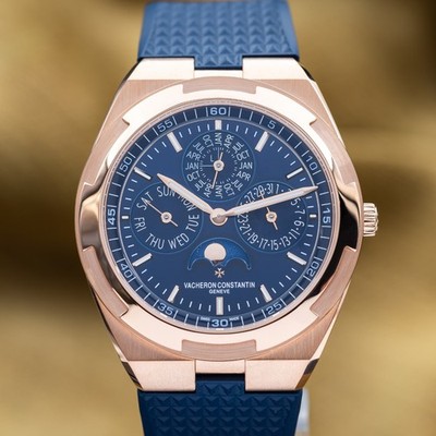 Vacheron Constantin Overseas Perpetual Calendar Blue - 4300V/000R-B509 Full Set