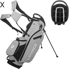 14-Way Golf Stand Bag, Lightweight Golf Bag with Stand for Men and Women X