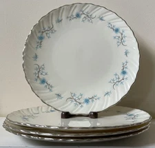 Set of 4 Lenox China CHANSON Dinner Plates 10 1/2"