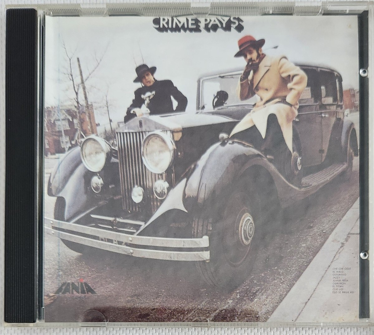 WILLIE COLON & HECTOR LAVOE CRIME PAYS CD FANIA FIRST