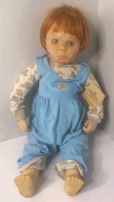 Vintage Realborn Kelsey Doll OOAK Sandi Selfridge Crying Baby Redhead Child 24''