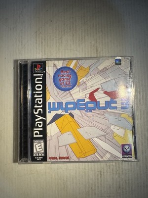 Sony PlayStation 1 PS1 Wipeout 3 Racing Video Game Complete in Box w/ Manual