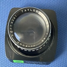 Taylor Optical Tayon 150mm f/4.5 Enlarging lens m39 mount Whit Case