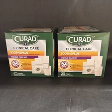 Curad SoothePlus Rolled Gauze 2-Pack! with Arm & Hammer Baking Soda